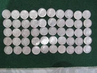 Mixed Lot 1960-1964 Roosevelt Silver Dimes Roll of 50 - Lot23