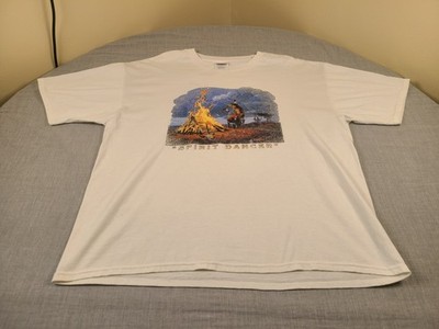 Spirit Dancer Shirt Mens XL Native American Indian Chief Vintage 90s Hanes 50/50