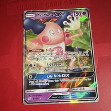The Pokémon Company Mr. Mime GX 67/181 Team Up Holo Ultra Rare 150 HP ENG on eBay