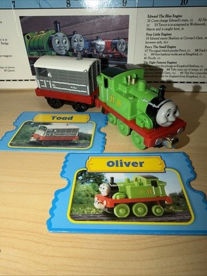 OLIVER & TOAD THOMAS FRIENDS TRAIN Diecast TAKE N PLAY ALONG GWR #11