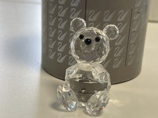 Swarovski Figurine 010004 Teddy Bear 6cm. Original packaging & certificate. E...