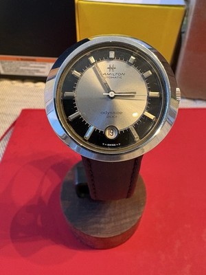 Vintage Hamilton Odyssee 2001 Automatic - Rare Space-Age UFO Case - Ref 64066-3