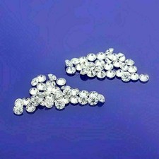 1.70 MM Natural Moissanite D VVS1 Certified Jewelry Use Diamond 1 Cts 49 pcs Lot
