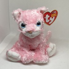 Ty Beanie Babies Carnation Pink Cat Retired Original 2002 3+ Years
