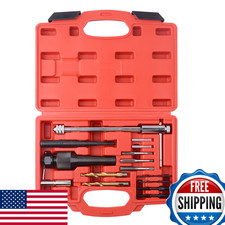 DAYUAN 16pcs Glow Plug Removal Tool 8mm 10mm Damaged Glow Plug Extractor Repair