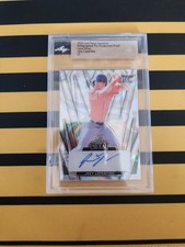 2024 Leaf Metal Basebll Auto PreProduction Proof Lava Silver Joey Loperfido 1/1