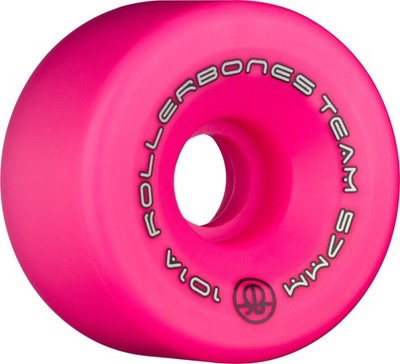 Rollerbones Team Logo 101A Recreational Roller Skate Wheels (Set of 8) 57mm