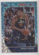 2019-20 Panini NBA Hoops Teal Explosion Derrick Favors #190 0u7