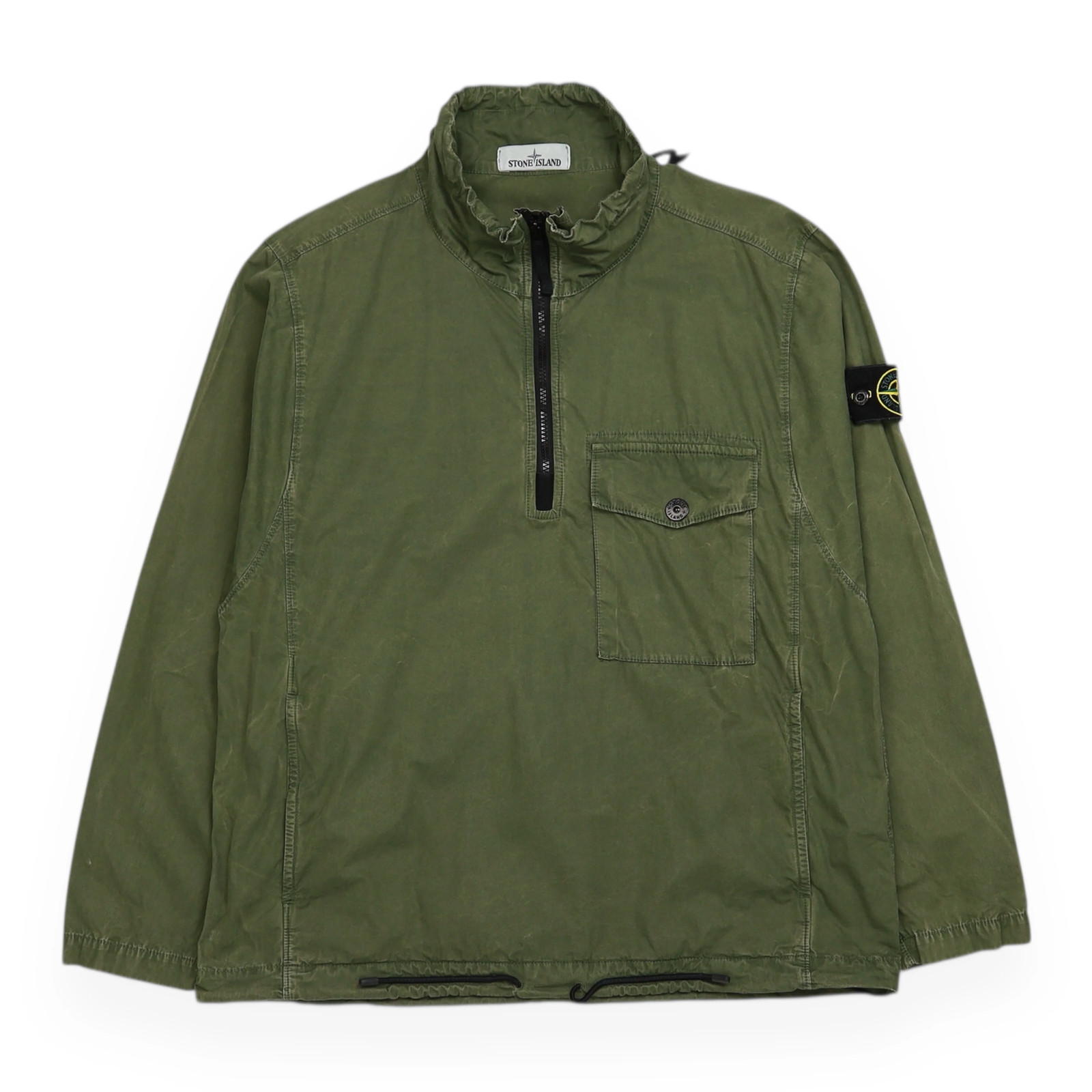 Stone Island S/S 20 Garment Dyed Smock Overshirt Size Small