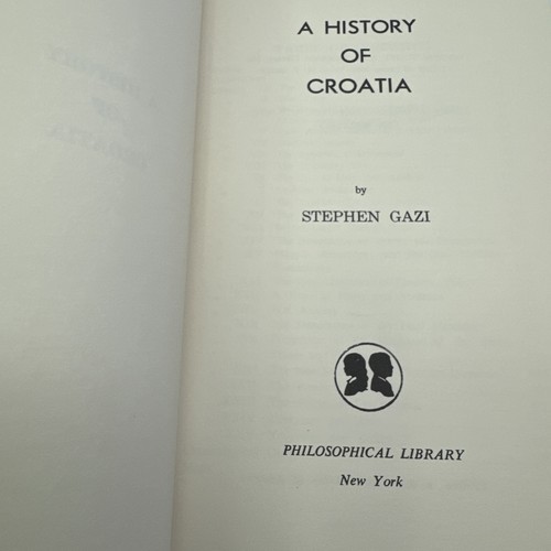 A History of Croatia Stephen Gazi 1973 HC Philosophical Library General History - Picture 9 of 11