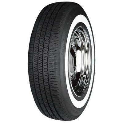 Kontio Tyres 155127KON WhitePaw Classic Narrow Radial Tire 215/75r14 [Whitewall]