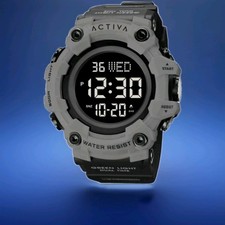 Activa Kadron X Invicta Digital Men's Watch - 53mm Black Band ACW1968-011 New