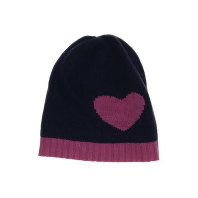 Bloom, Beanie-Mütze, Größe: ONE SIZE, Kaschmir/Wolle, Blau/Pink, Mädchen #o8C