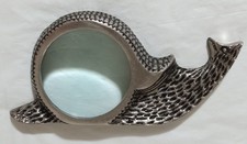 Magnifying Glass Paperweight Nautical Spiritual Silver Metal 9.5x4.5" Pls. Read 