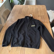 Star Wars VII The Force Awakens Black Full Zip Fleece Jacket Size S