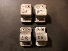 1983 Mercedes-Benz 240D Door Latch Striker Set