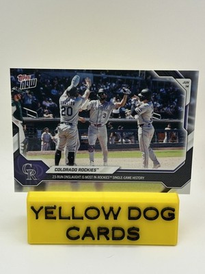 2026 Topps Now #333 Colorado Rockies