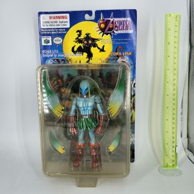 Legend of Zelda Majoras Mask Action Figure 2001 EPOCH Zora Link