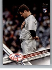 2017 Topps Update Variation Short Prints #US91 Jordan Montgomery ROOKIE ID:44516
