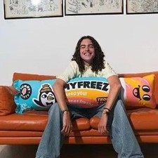 omy Freezy Funny Ice Cream Air Pillow