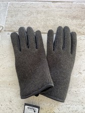 Club Monaco Men  s Leather Gloves Medium Dark Olive