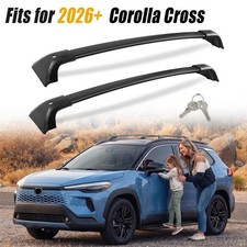 2pc Roof Rack Cross Bars Fits For Toyota Corolla Cross 2026 Crossbar Cargo Bars