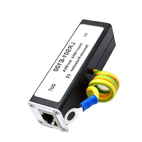 Enhanced For RJ45 Surge Protector Protects Against Voltage Fluctuations