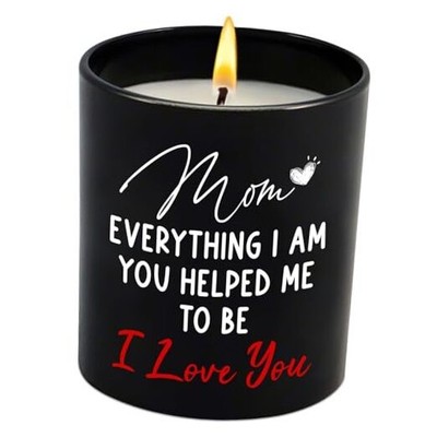 Gifts for Mom from Daughter Son - Long Lasting Vanilla Lavender Scented Candle 