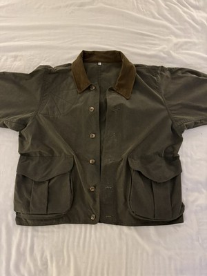 Vintage Filson Style 422 Tin Cloth Upland Hunting Jacket  Large