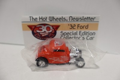 Hot Wheels 30th Convention Newsletter '32 Ford in baggie | eBay