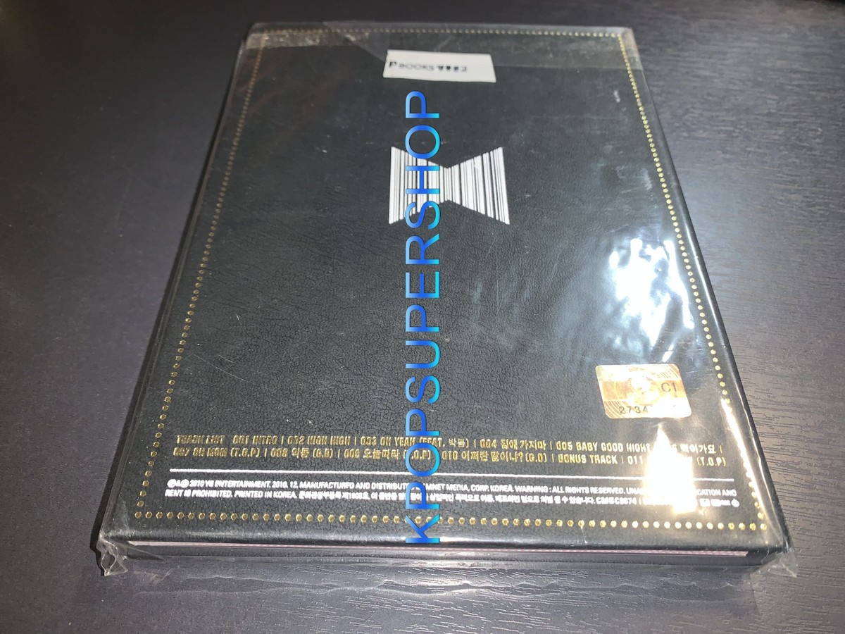 GD & TOP 1st Album High High Green Version CD BIGBANG G-DRAGON Big