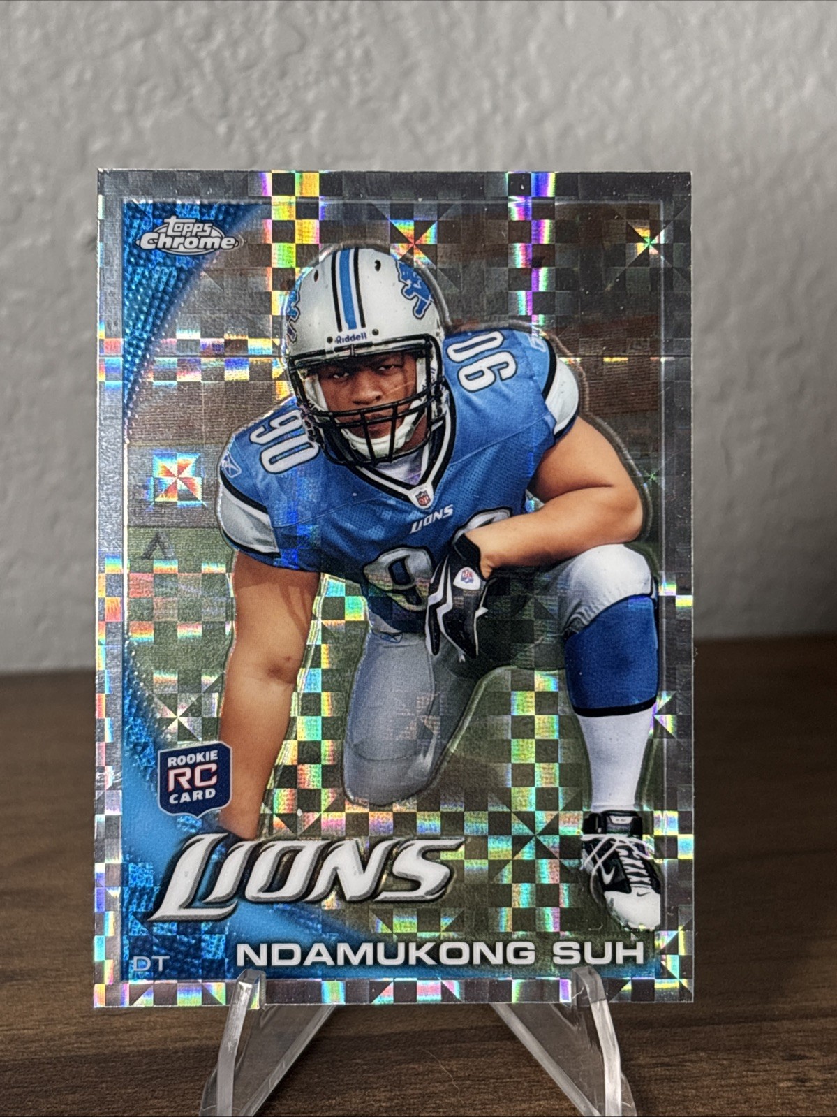 2010 Topps Chrome Ndamukong Suh Rookie RC Xfractor #C160 Lions