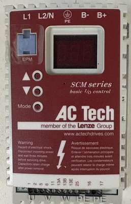 AC Tech SM005S Variable Speed AC Motor Drive 0.5HP 120V  1 Phase -PRE-OWNED