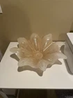 Vintage Murano Art Glass Large Italian Collectible Bowl