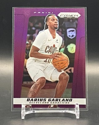 2024-25 Panini Prizm Deca Darius Garland Purple Prizm #/99 Cavaliers #30