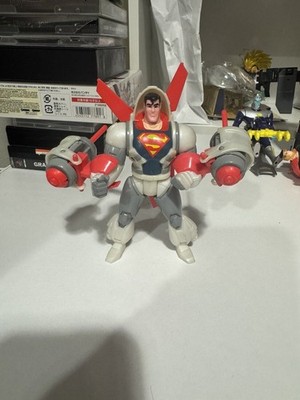 Superman Animated Neutron Star Galactique Kenner DC Actionfigur Komplett