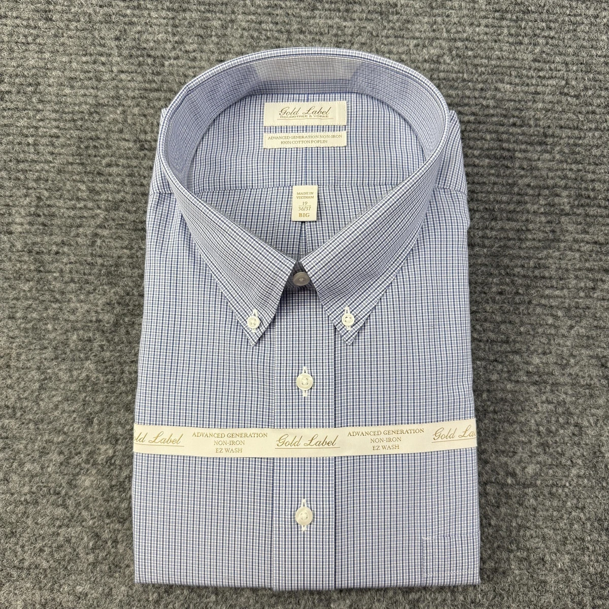 Big & Tall 19 Size Dress Shirts for Men for sale - eBay