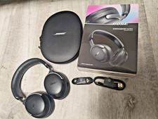 BOSE QUIETCOMFORT ULTRA BLUETOOTH WIRELESS NOISE CANCELLING HEADPHONES BLACK
