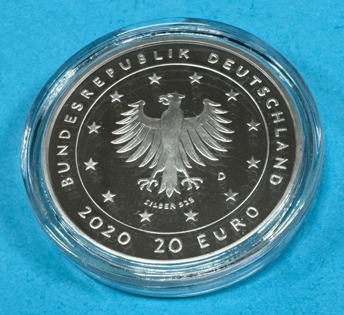 Deutschland Germany 20 Euro 2016-2025 PP, 18g 925er Silber, Ø32,5mm, AUSWAHL (S2 - Bild 53 von 76