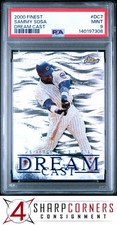 2000 FINEST DREAM CAST #DC7 SAMMY SOSA CUBS POP 1 PSA 9