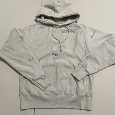 Champion Youth Men's Gray Hoodie Pullover Sweatshirt Size Small