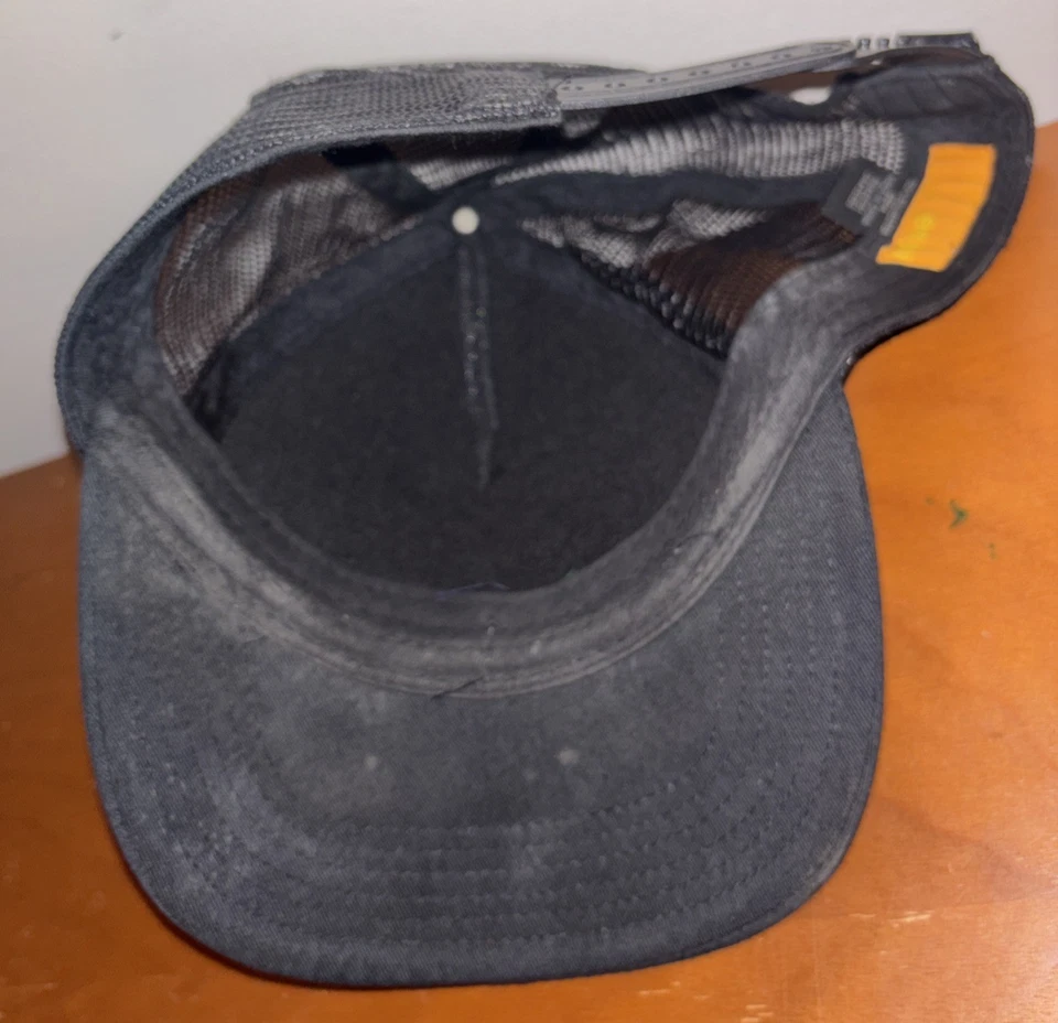 Sombrero de camionero vintage Enjoi Skateboards Rasta Panda OSFM negro Foto 3 de 4