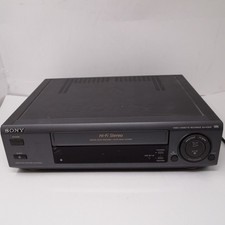 Sony SLV-676HF VHS VCR Hi-Fi Stereo 4 Head Video Tested NO REMOTE