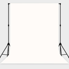Photo Backdrop White Background Fabric Professional Photography 5X7Ft Seamless D