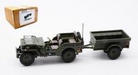 Cararama 1/43 Necaf Ton Military Vehicle Nl 1955 Open Modellino Statico Diecast