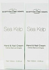 Scottish Fine Soaps Co. SEA KELP Hand Nail Cream, 3.5 fl oz/ 100 mL, NEW x 2