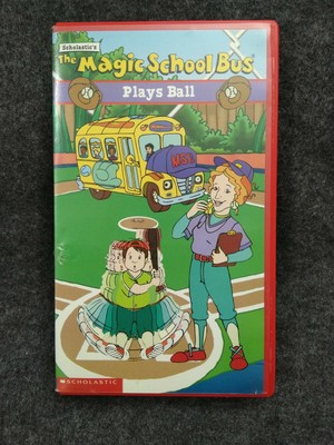 VHS The Magic School Bus - Plays Ball (VHS, 2003, Clam Shell ...