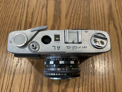 VTG Minolta AL 35mm Film Rangefinder Camera Rokkor PF 45mm Optiper