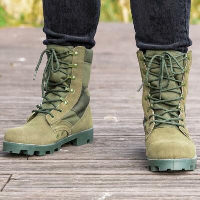 靴 Vintage Military Suede Combat Boots Vintage Suede Combat Boots - Etsy