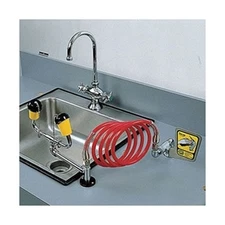 ENCON 01090012 01045614 COUNTER MOUNT DUAL EYEWASH STATION WITH DRENCH HOSE
